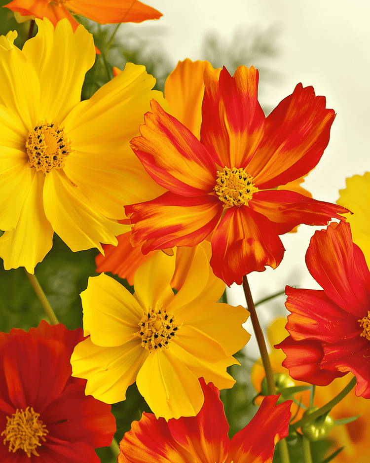 Cosmos (Cosmos bipinnatus) coltivato da seme — un fiore facile per chi inizia