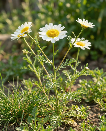 Mixed Single Flowered (Chrysanthemum coronarium) – semi biologici di fiori annuali da SeedsChoice
