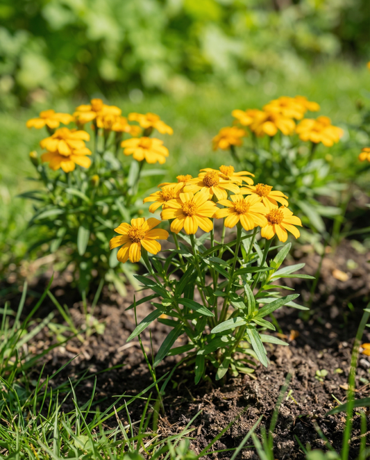 Dragoncello messicano (Tagetes lucida) – semi di fiore annuale biologico da SeedsChoice