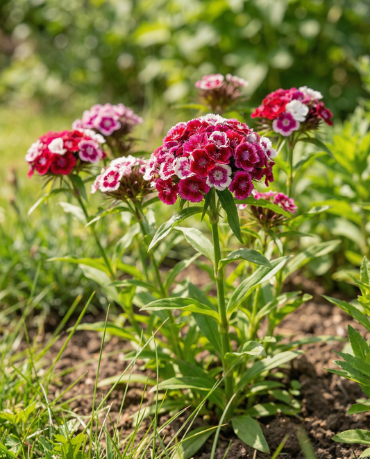Garofano dei poeti (Dianthus barbatus) – semi biologici di mix biennale da SeedsChoice