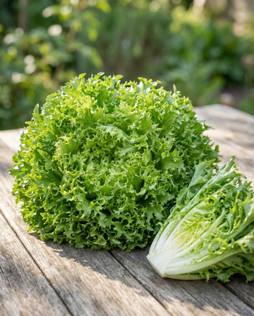 Indivia riccia Grosse Pancaliere (Cichorium endivia) – semi biologici di ortaggio annuale da SeedsChoice