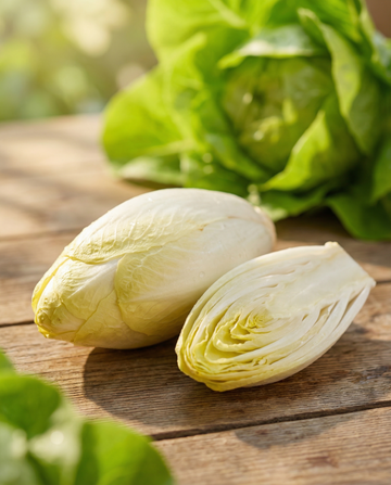 Cicoria Brussels (Cichorium intybus) – semi biologici di verdura biennale da SeedsChoice