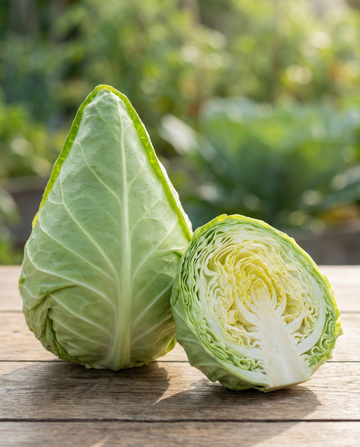 Hispi Cabbage Caraflex F1 (Brassica oleracea) – organic annual vegetable seeds from SeedsChoice
