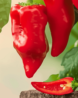 Sweet Pepper Piquillo Seeds Organic Capsicum Annuum Annual