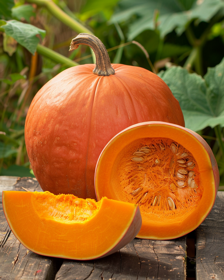 Semi di zucca Uchiki Kuri (Cucurbita maxima) – ortaggio annuale biologico