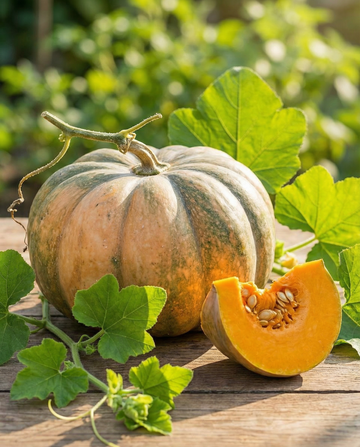 Zucca Musquée De Provence (Cucurbita moschata) – semi biologici da orto annuali di SeedsChoice
