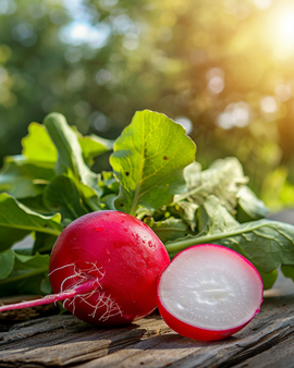Radish Sparkler 2 Seeds Organic Raphanus Sativus Annual