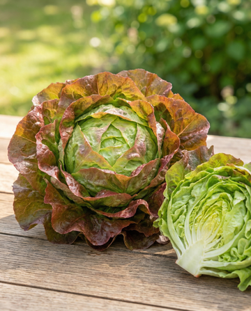 Lattuga Wonder Der Vier Jaargetijden (Lactuca sativa) – semi di ortaggi annuali biologici da SeedsChoice