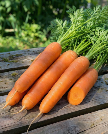 Carrot Caravel F1 (Daucus carota) – organic annual vegetable seeds from SeedsChoice