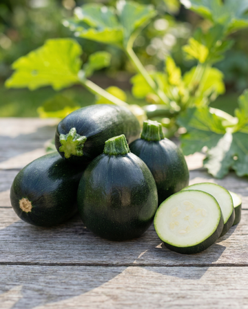 Black Beauty Zucchini (Cucurbita pepo) – semi biologici annuali di SeedsChoice
