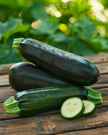 Semi di zucchina estiva Dunja F1 (Cucurbita pepo) – ortaggio annuale biologico