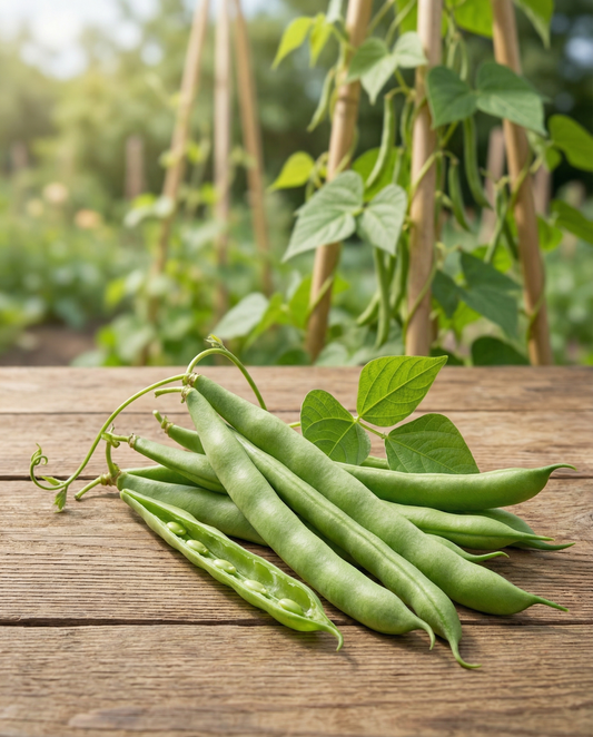 Fagiolo rampicante Neckarkönigin (Phaseolus vulgaris) – semi biologici di ortaggio annuale da SeedsChoice
