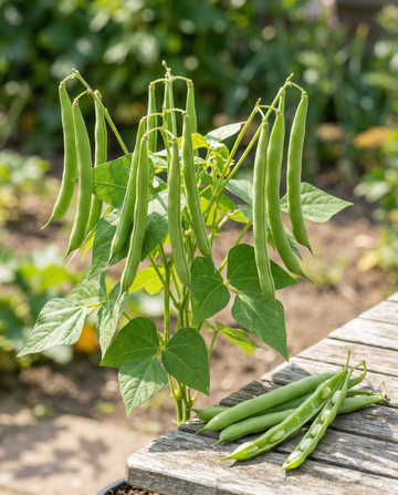Fagiolo nano Maxi (Phaseolus vulgaris) – semi biologici di verdura annuale da SeedsChoice