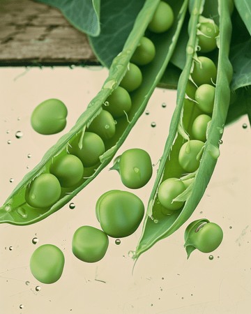 Semi di pisello Karina (Pisum sativum) – ortaggio annuale biologico