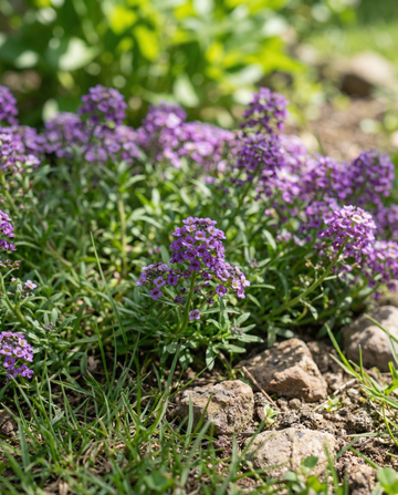 Alisso dolce Royal Carpet (Lobularia maritima) – semi di fiori annuali da SeedsChoice