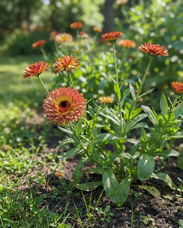 Calendula Touch Of Red Mix (Calendula officinalis) – semi di fiore annuale da SeedsChoice