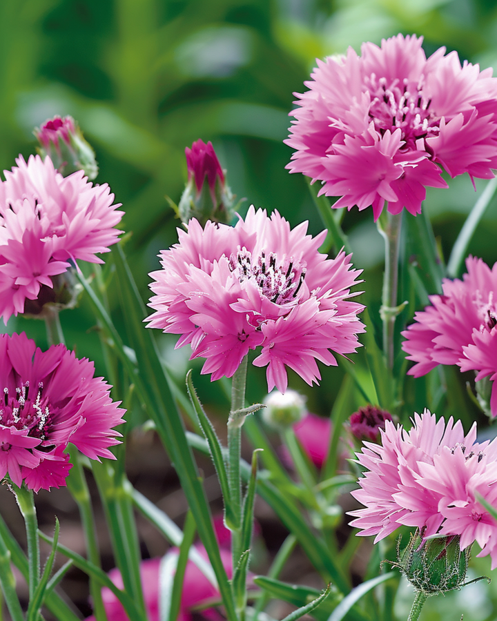 Semi di fiordaliso Pink Ball (Centaurea cyanus) – fiore annuale