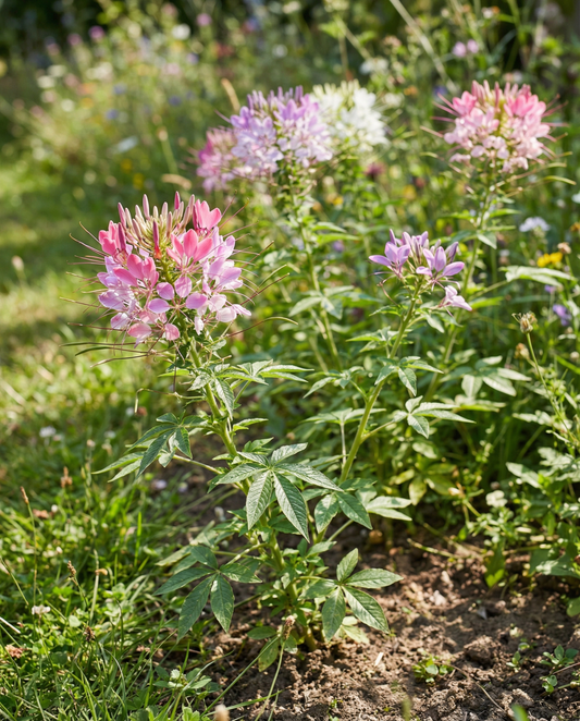Spiderflower Colour Fountain Mix (Cleome hassleriana) – semi di fiore annuale da SeedsChoice