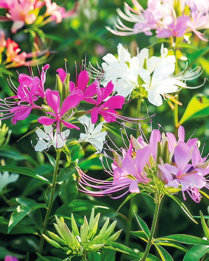 Semi Spiderflower Colour Fountain Mix (Cleome hassleriana) – fiore annuale