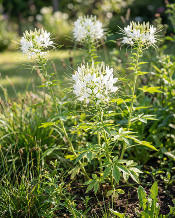 Spiderflower White Queen (Cleome hassleriana) – semi di fiore annuale da SeedsChoice