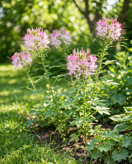 Spiderplant Rose Queen (Cleome hassleriana) – semi di fiore annuale da SeedsChoice