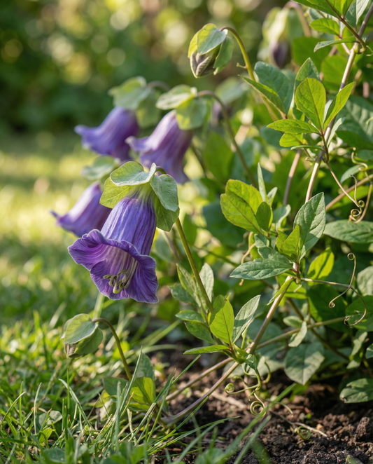 Semi di Cup And Saucer Vine rampicante (Cobaea scandens) – semi di rampicante annuale da SeedsChoice