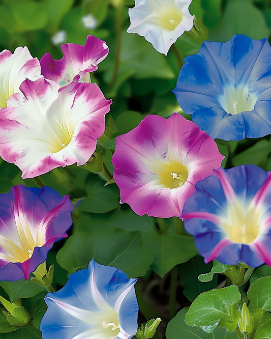 Dwarf (Convolvulus tricolor) – semi di miscuglio annuale da SeedsChoice