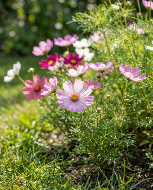 Dwarf Sensation Mixed (Cosmos bipinnatus) – semi mix annuale da SeedsChoice