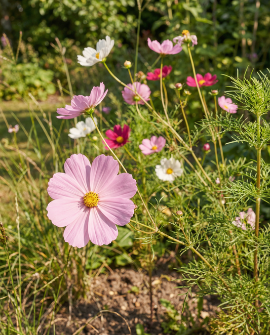 Sensation Mixed (Cosmos bipinnatus) – semi di miscuglio annuale da SeedsChoice