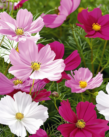 Sensation Mixed seeds (Cosmos bipinnatus) – annual mix