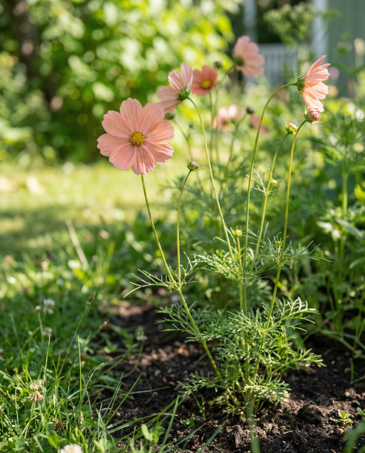 Apricotta (Cosmos bipinnatus) – semi di fiori annuali da SeedsChoice