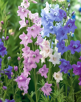Semi di piede d'allodola Delphinium Consolida Imperial Mixed fiore annuale