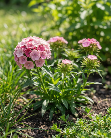 Sweet William Wee Willie (Dianthus barbatus) – annual flower seeds from SeedsChoice