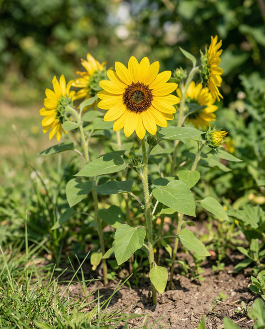 Girasole Sunspot (Helianthus annuus) – semi di fiori annuali da SeedsChoice