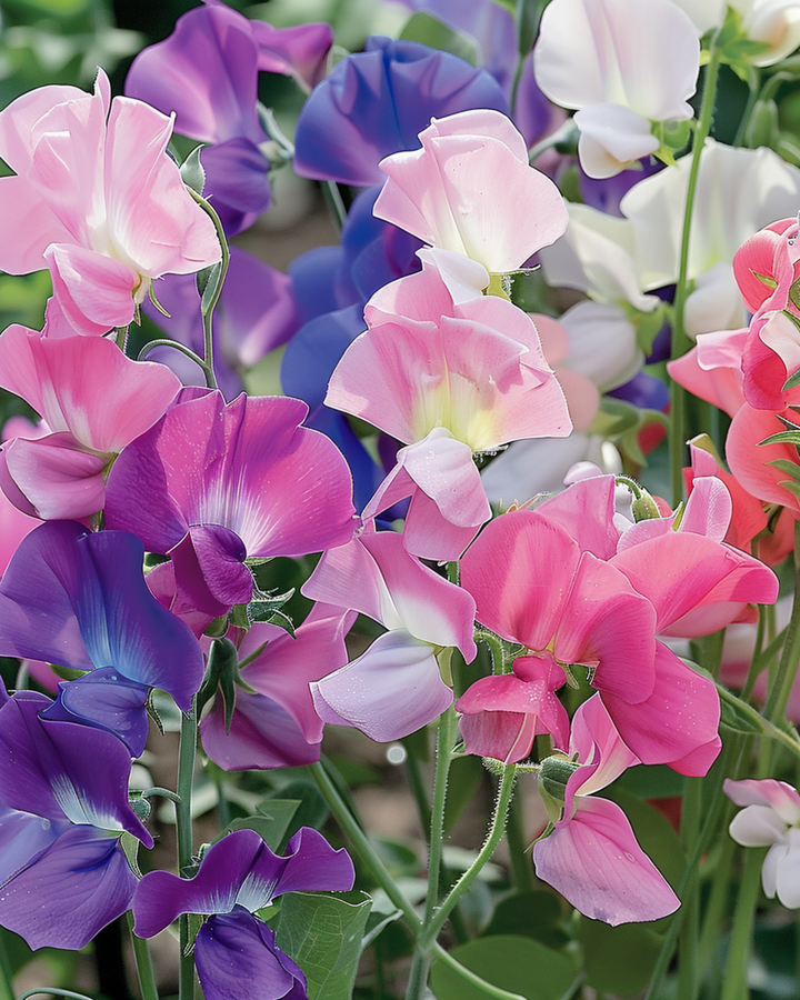 Sweet Pea Bijou Mix seeds (Lathyrus odoratus) – annual flower