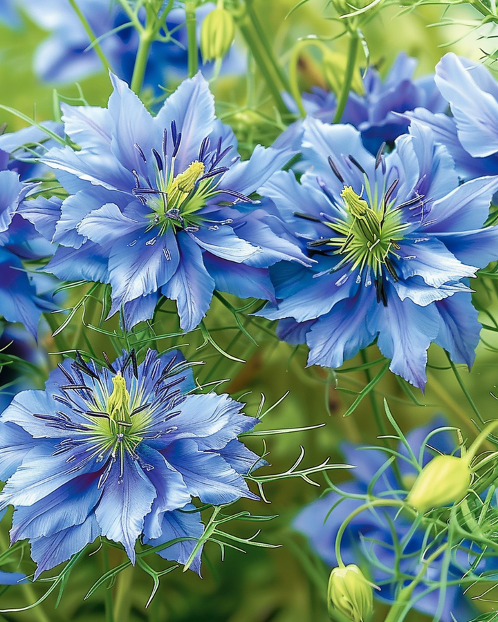Semi di nigella Miss Jekyll Blue (Nigella damascena) – fiore annuale