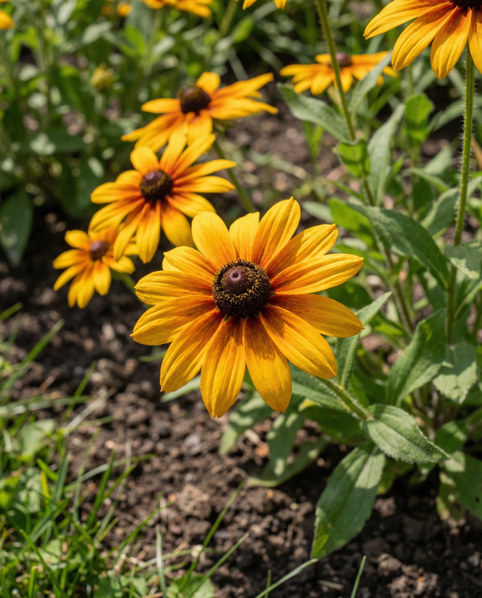 Rudbeckia Gloriosa Daisy (Rudbeckia hirta) – semi di fiori annuali da SeedsChoice