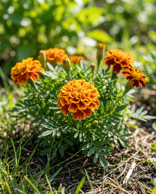 Tagete francese Petite Harmony (Tagetes patula) – semi di fiore annuale da SeedsChoice