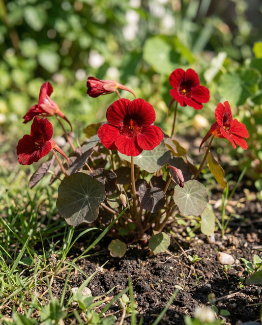 Nasturzio Empress Of India (Tropaeolum majus) – semi annuali da SeedsChoice