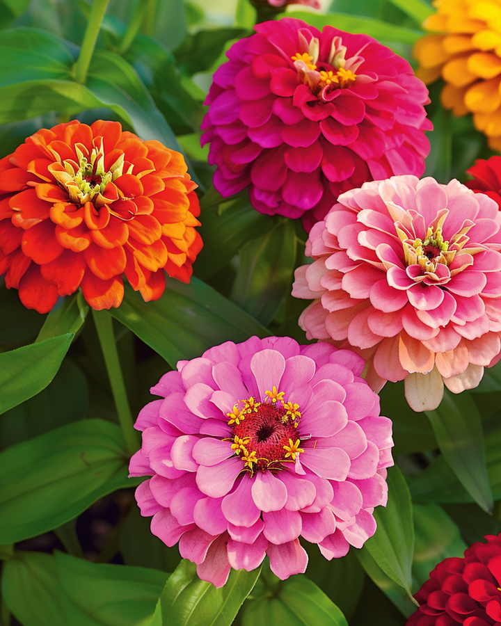 Semi Giants Of California Mixed (Zinnia elegans) – miscuglio annuale