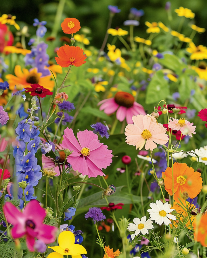 Semi miscuglio estivo per pieno sole da 20 a 80 cm – fiori annuali