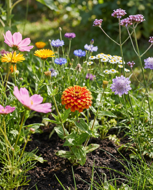 Miscuglio mix fiori recisi altezza 60-80 cm – semi di fiori annuali da SeedsChoice