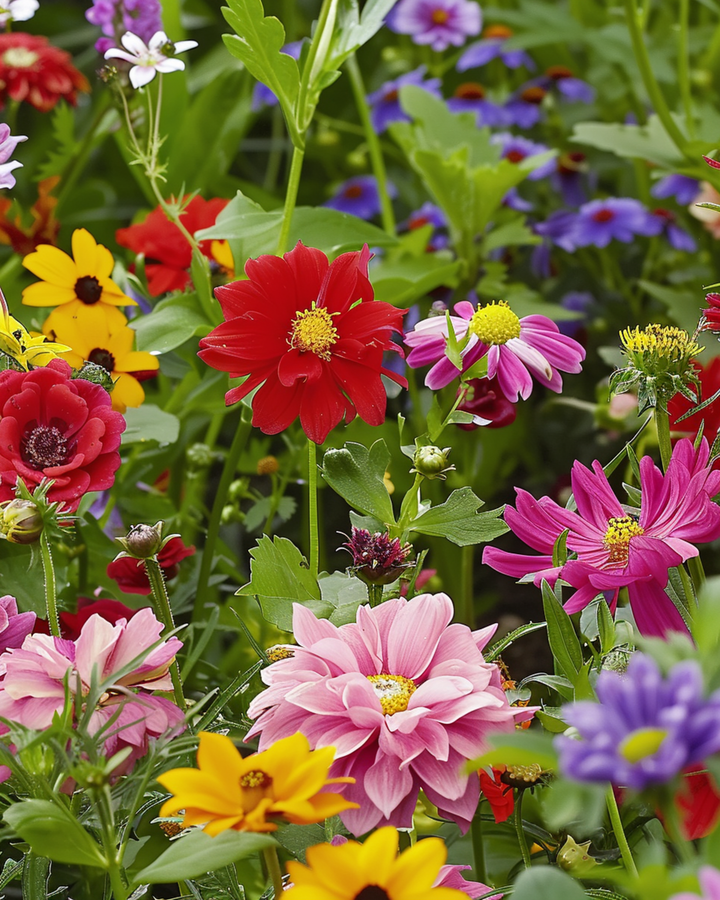 Semi miscuglio mix fiori recisi altezza 60-80 cm – fiore annuale