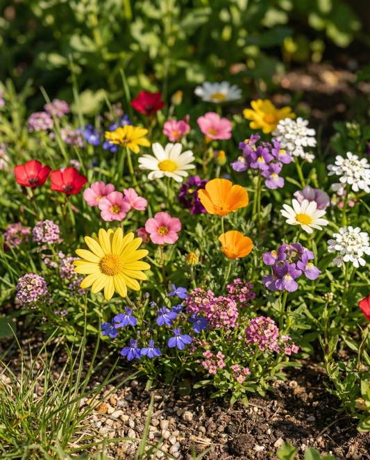 Colourful Carpet Mix – semi di fiori annuali di SeedsChoice