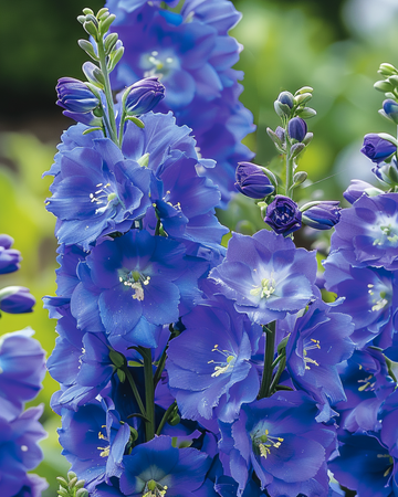 Semi di Larkspur Dasante Blue (Delphinium belladonna) – biennale da SeedsChoice