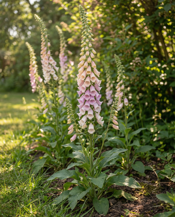 Mixed Colors Ornamental (Digitalis purpurea) – biennial flower seeds from SeedsChoice