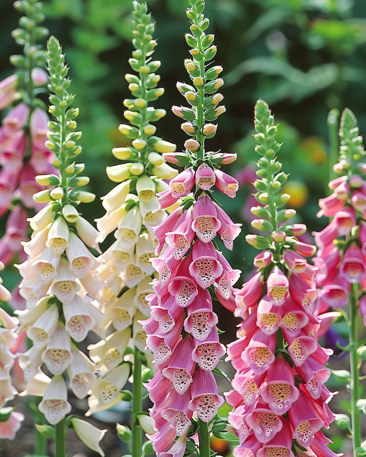 Mixed Colors Ornamental seeds (Digitalis purpurea) – biennial flower