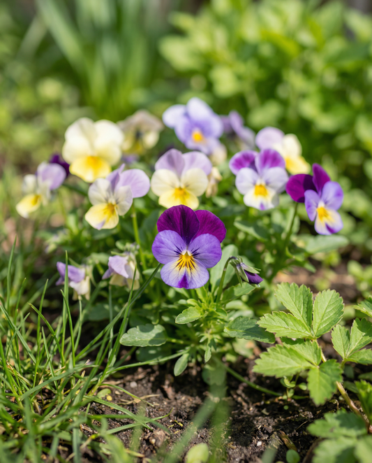 Bambini Mixed (Viola cornuta) – semi di fiore biennale di SeedsChoice