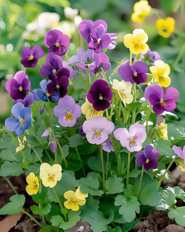 Semi di viola Bambini misti Viola cornuta fiore biennale