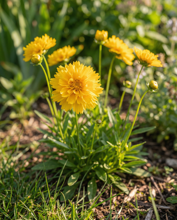 Double Butter Daisy Early Sunrise (Coreopsis grandiflora) – semi di piante perenni da SeedsChoice